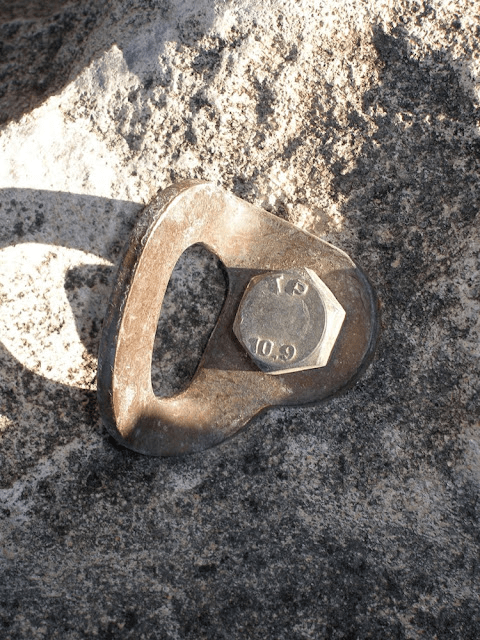 Detalle de un espit en la roca